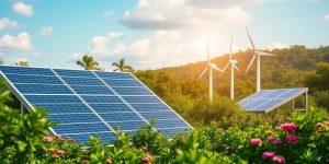 Tehnologii sustenabile inovatoare în natură.