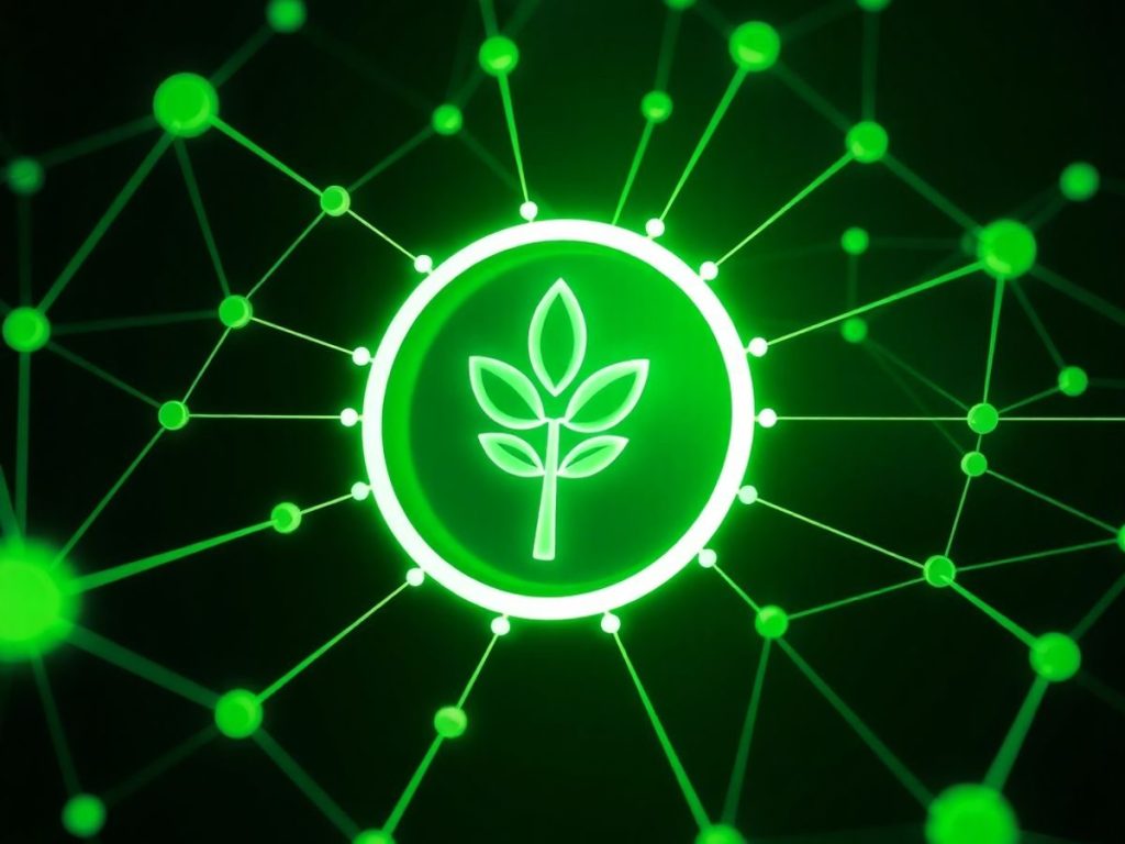 Energie verde susținută de tehnologia blockchain.