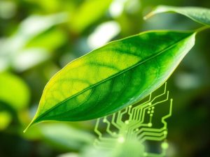 Inteligența artificială verde acționează pentru un viitor durabil.