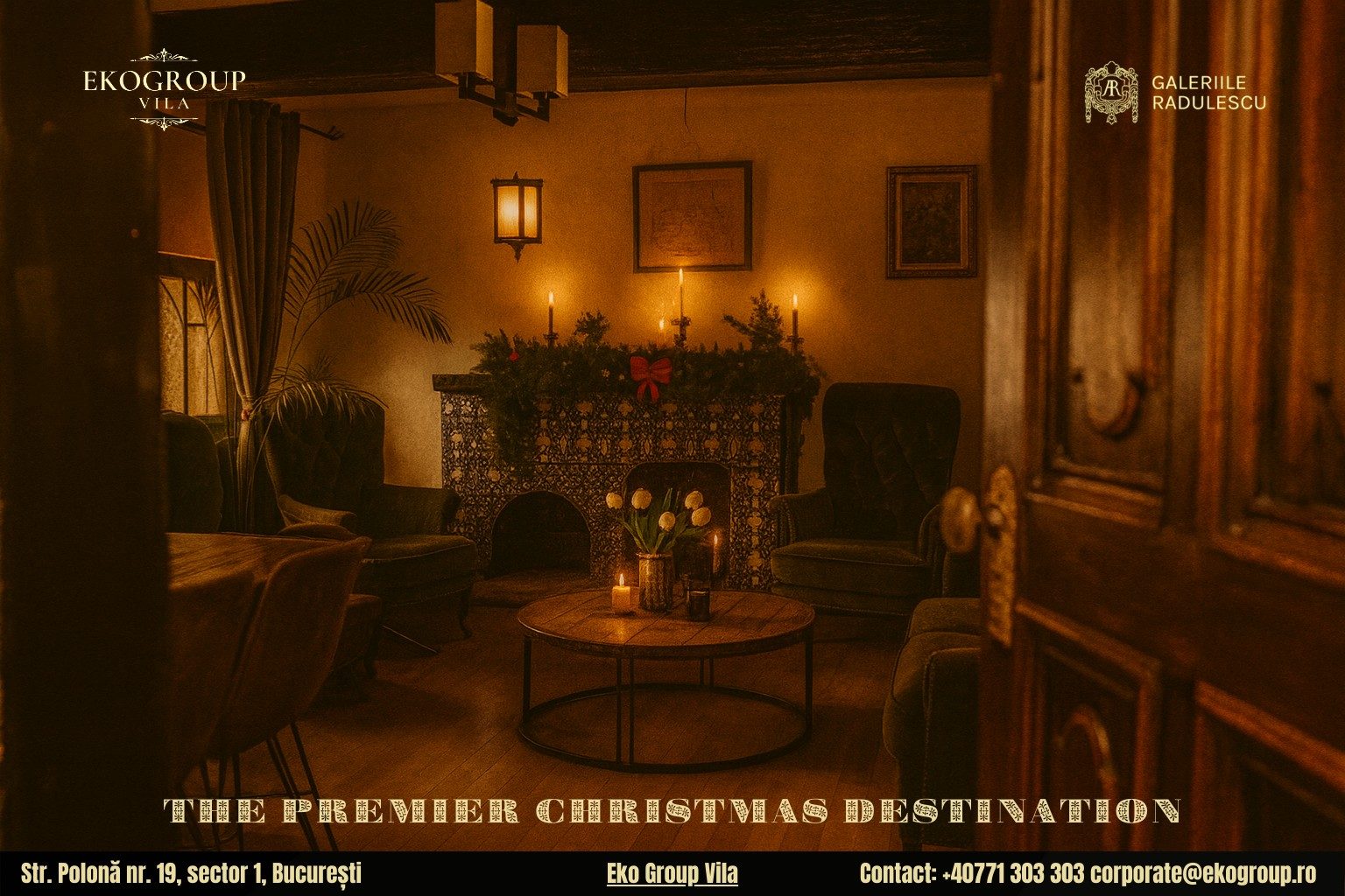 Destinații de Crăciun în București: O călătorie elegantă în timp cu Crăciunul anilor ’30 la Eko Group Vila 5 Destinații de Crăciun în București: O călătorie elegantă în timp cu Crăciunul anilor ’30 la Eko Group Vila