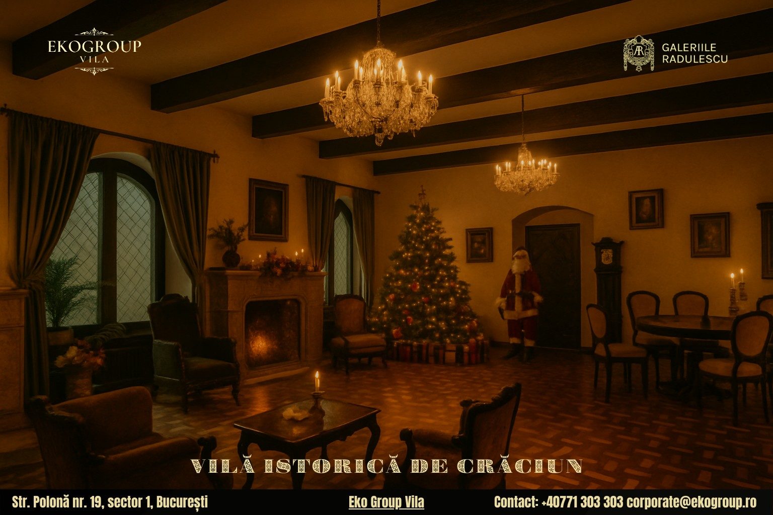 Evenimente de Craciun Bucuresti: Crăciunul Anilor ’30 la Eko Group Vila, O Experienţă Unică în Capitală 3 Evenimente de Craciun Bucuresti: Crăciunul Anilor ’30 la Eko Group Vila, O Experienţă Unică în Capitală